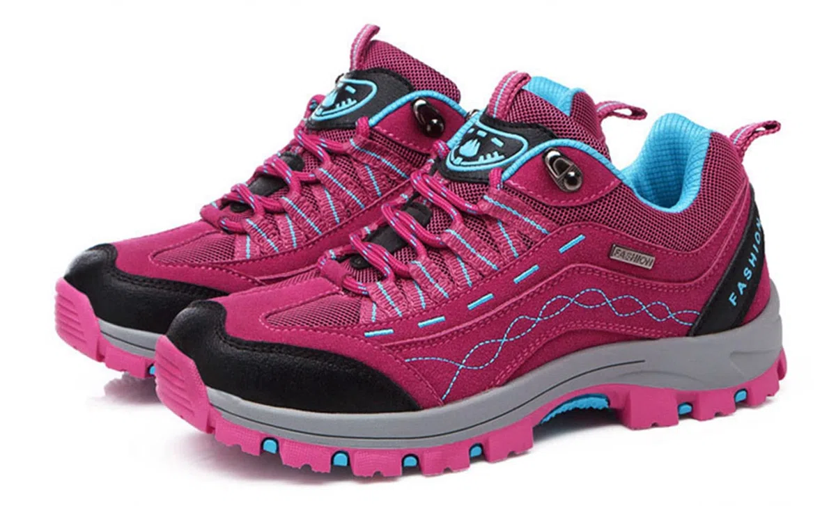 Scarpe da Escursionismo da Donna Stivaletti da Trekking Traspiranti Antiscivolo per Esterni