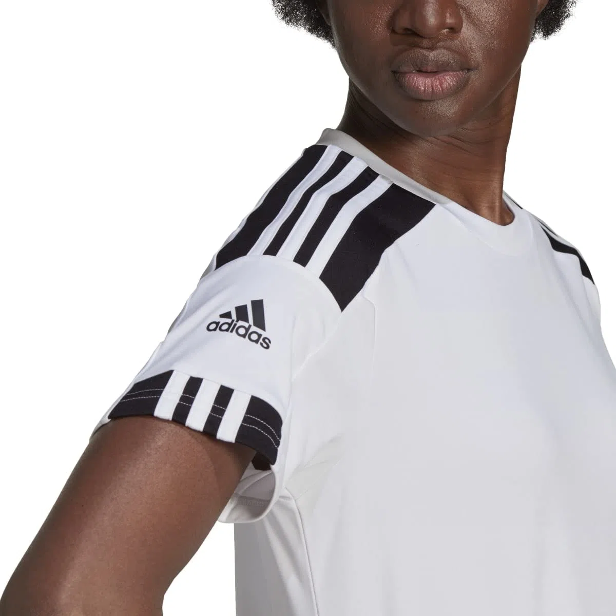 adidas Donna Squadra 21 Jersey, White / Black, L