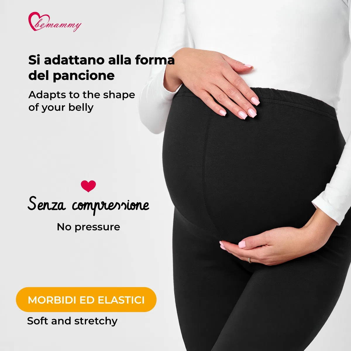 Be Mammy Leggings Premaman Lunghi