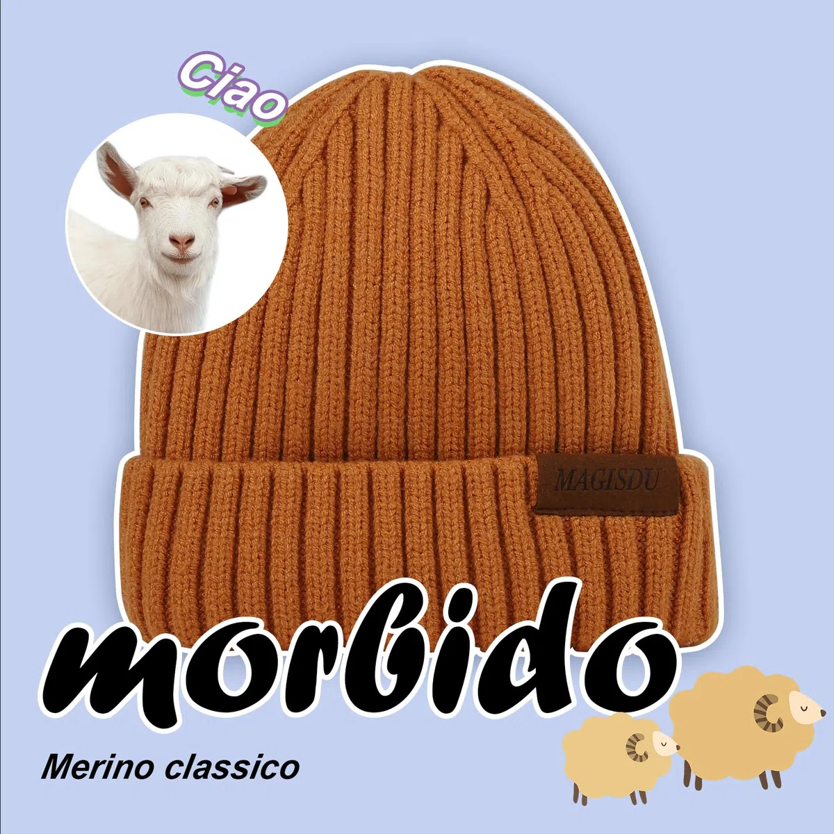 Cappello Bambino Bambina Lana Merino Berretto Invernale Liner Cappelli Termico Ragazzo Ragazza