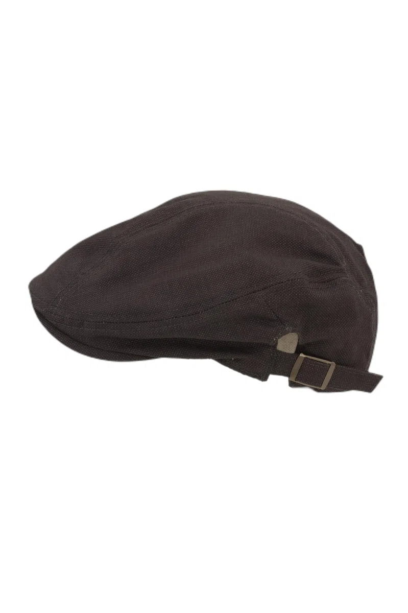 Coppola Siciliana Uomo Estiva 100% Cotone - Berretto Inglese Vintage retrò, Cappello Classico Elegante, Taglie 55-61, Traspirante, Leggero e Lavabile