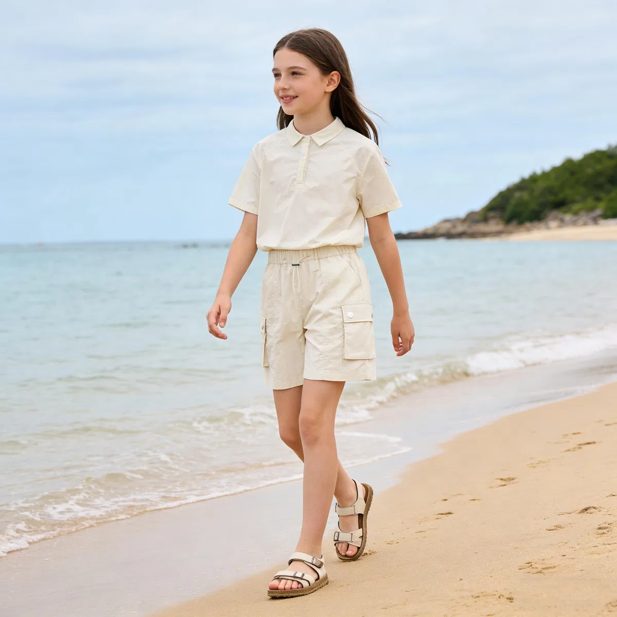 Rolanko Ragazze Pantaloncini Sportivi Attivi Estivi Cargo Shorts Bambini Che Corrono in Palestra Pantaloni Corti Paracadute