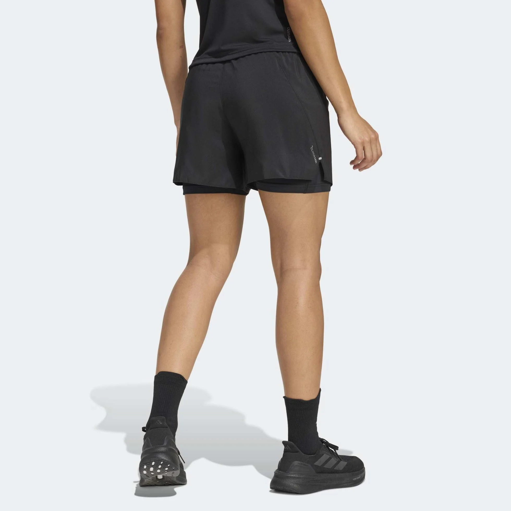 adidas - Adi365 Running Essentials 2in1 Shorts, Pantaloncini Donna