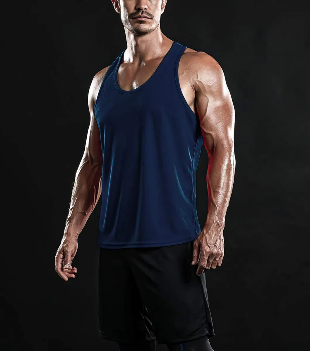 Boyzn Confezione da 3 canottiere da uomo, estive, senza maniche, traspiranti, per palestra, allenamento, palestra, bodybuilding, senza maniche