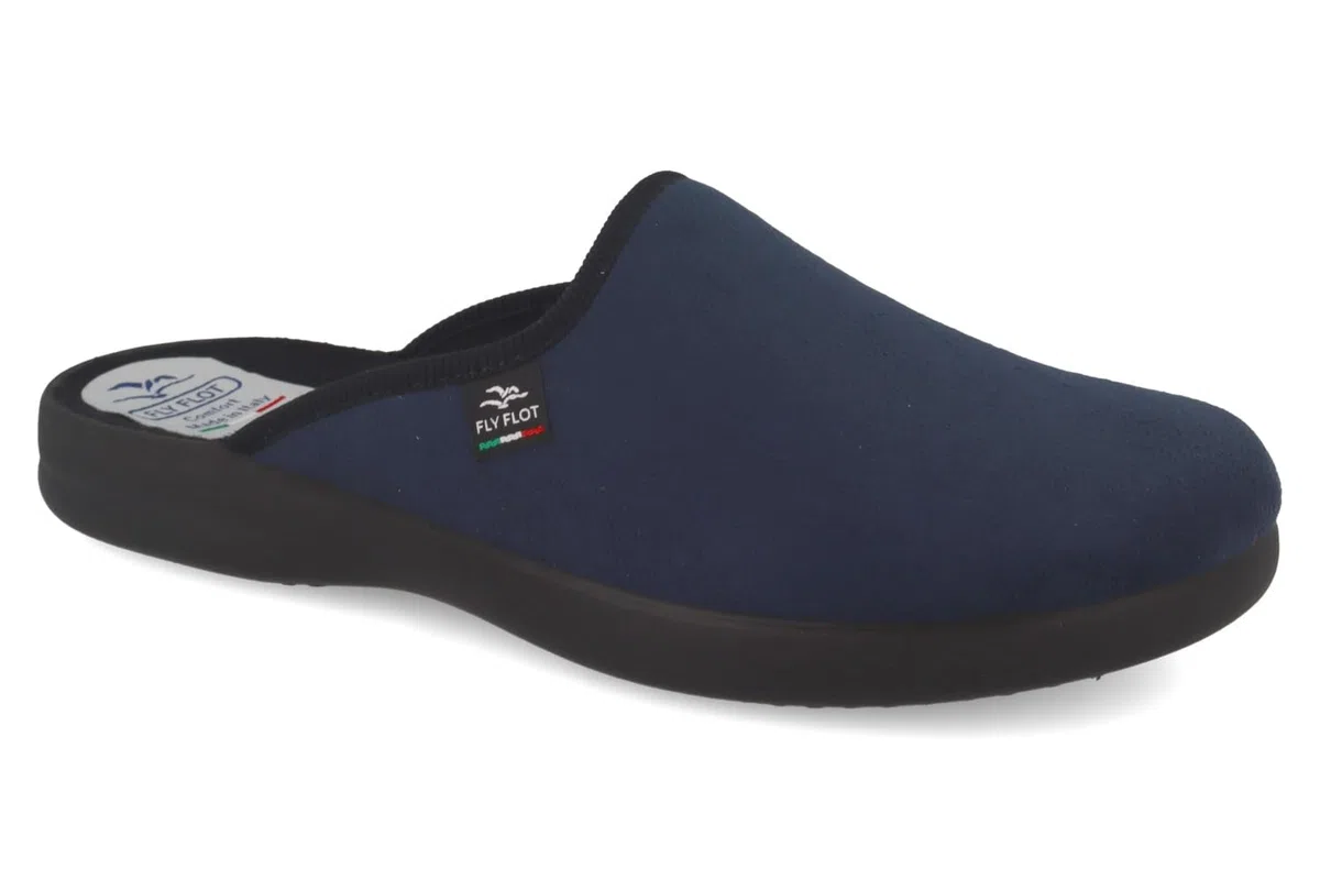 Fly Flot | Classic Man, Pantofole Uomo Classiche, Ciabatta con Tomaia in Microfibra, Sottopiede in Microfibra