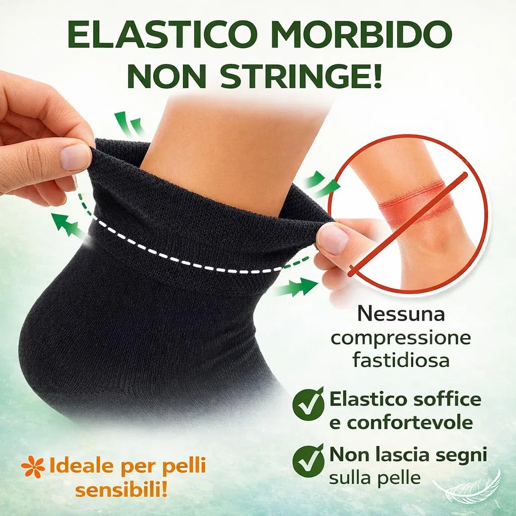 Frencis - Calzini in Bamboo, 6 Paia, Fantasmino o alla Caviglia, Bianco, Blu e Nero, Traspiranti, Punta e Tallone Rinforzati
