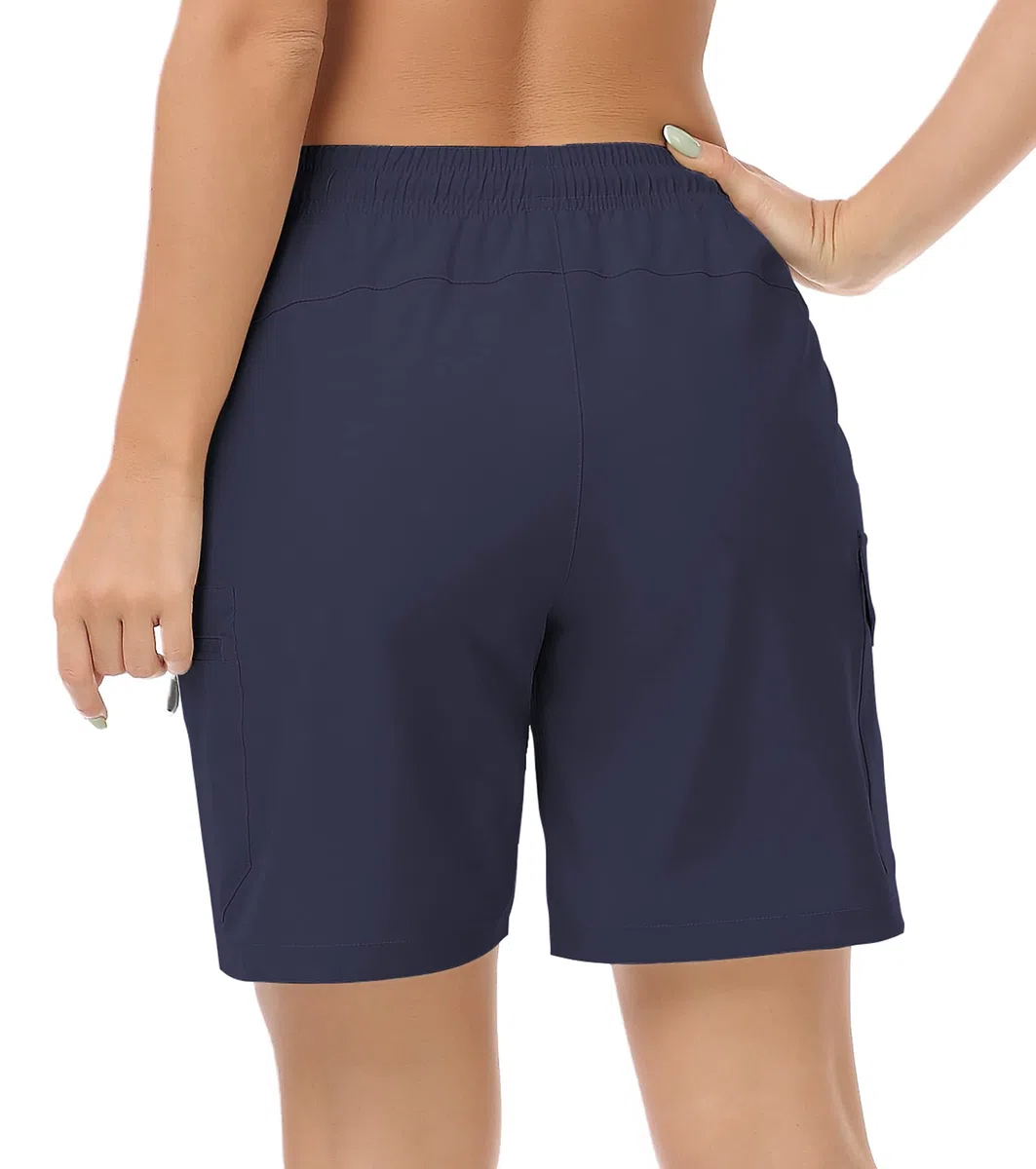 GymBrave Pantaloncini Trekking Donna Estivi Leggeri Cargo Asciugatura Rapida con Tasche Sportivi Outdoor e Viaggio
