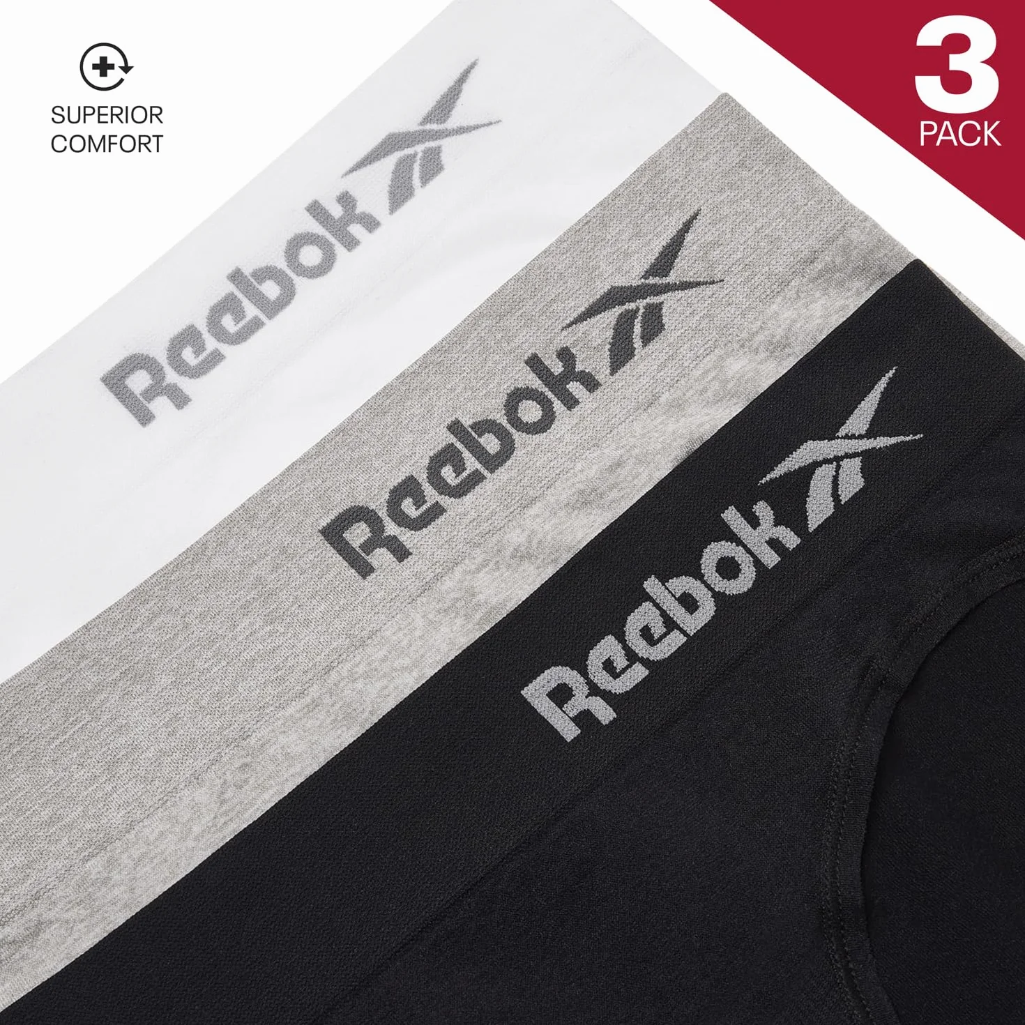 Reebok Raina Intimo Donna Donna (Pacco da 3)