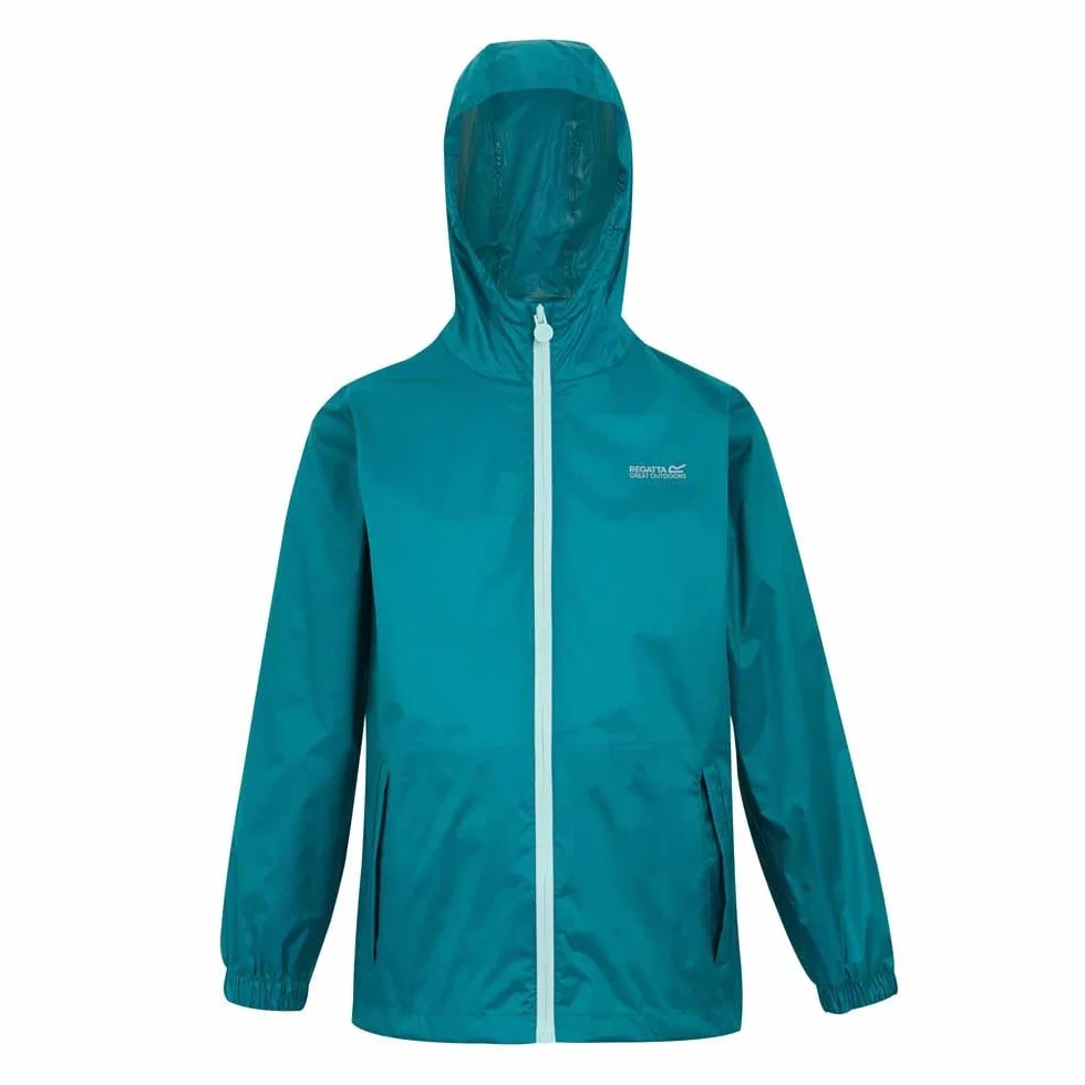 Regatta Kid Pk It Jkt Iii Bambini Bambini pack It giacca ripiegabile impermeabile Shell, traspirante & Durable Unisex - Bambini e ragazzi (Pacco da 1)