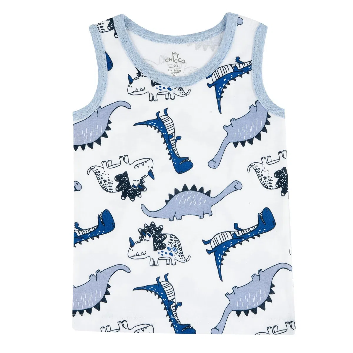 Chicco, Canottiere Bambino, 3 Canottiere in 100% Cotone, Ottimi per la Primavera e L'Estate, Abbigliamento Bambini e Ragazzi