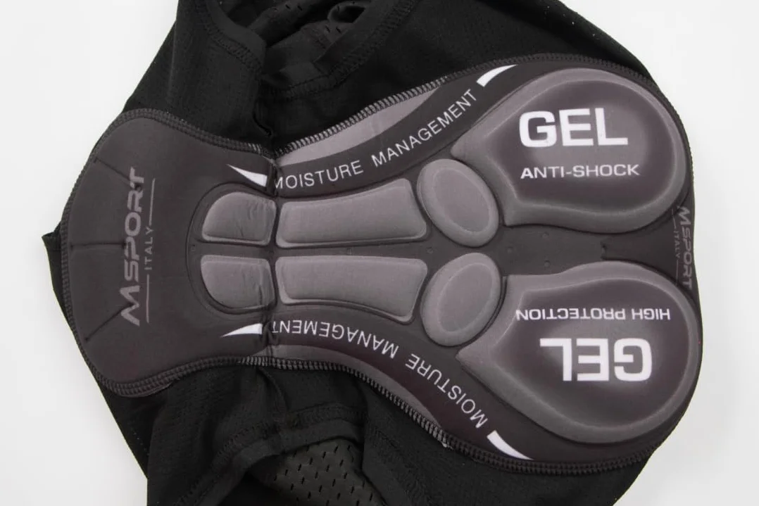 Msport Pantaloncini da Ciclismo da Uomo Imbottiti in Gel 3D Traspiranti ed Asciugatura Rapida Intimo da Ciclismo