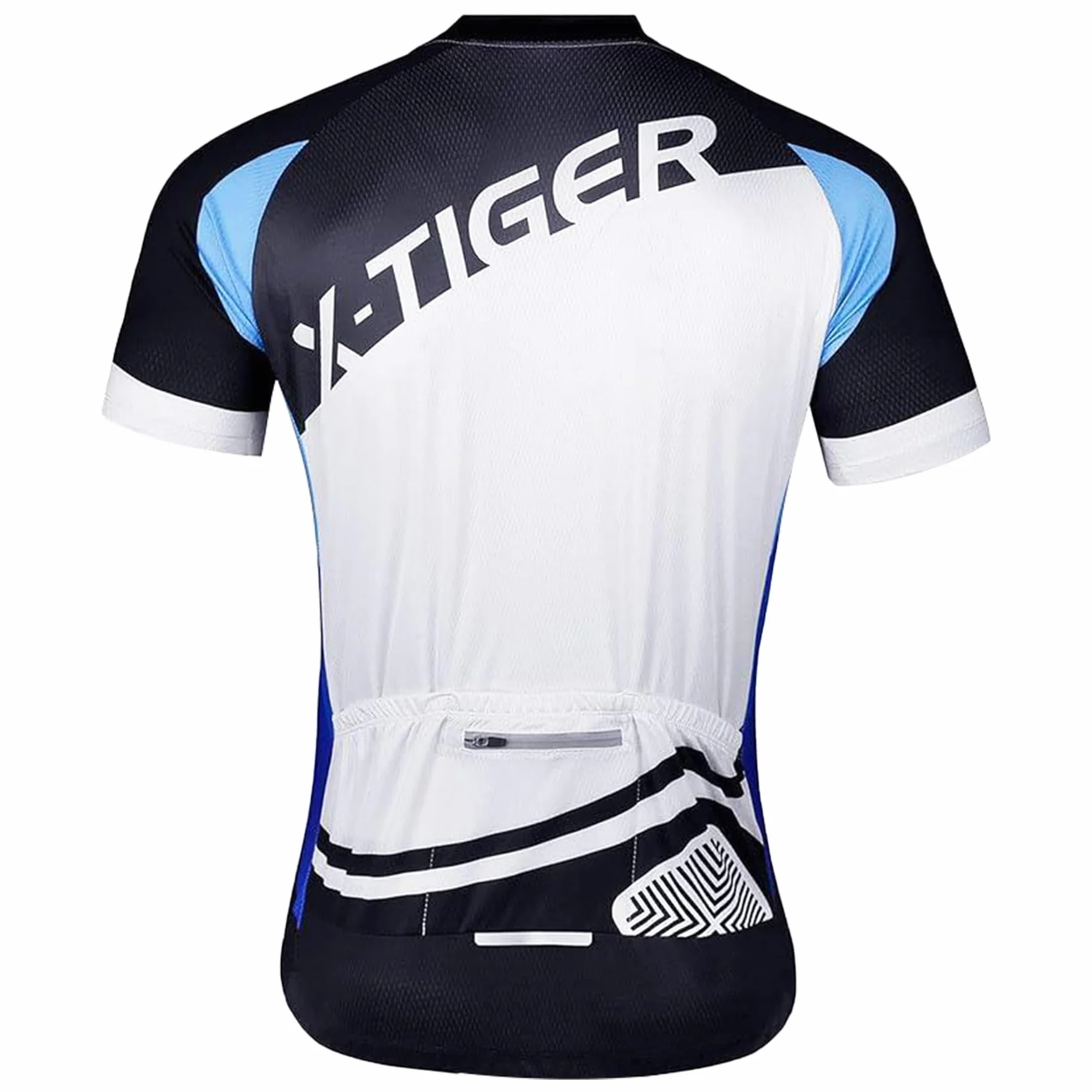 X-TIGER Magliette da Ciclismo da Uomo T-Shirt Corta Top Abbigliamento Maglie da Ciclismo Camicia da Mountain Bike MTB Traspirante e Assorbente dal Sudore Asciugatura Rapida