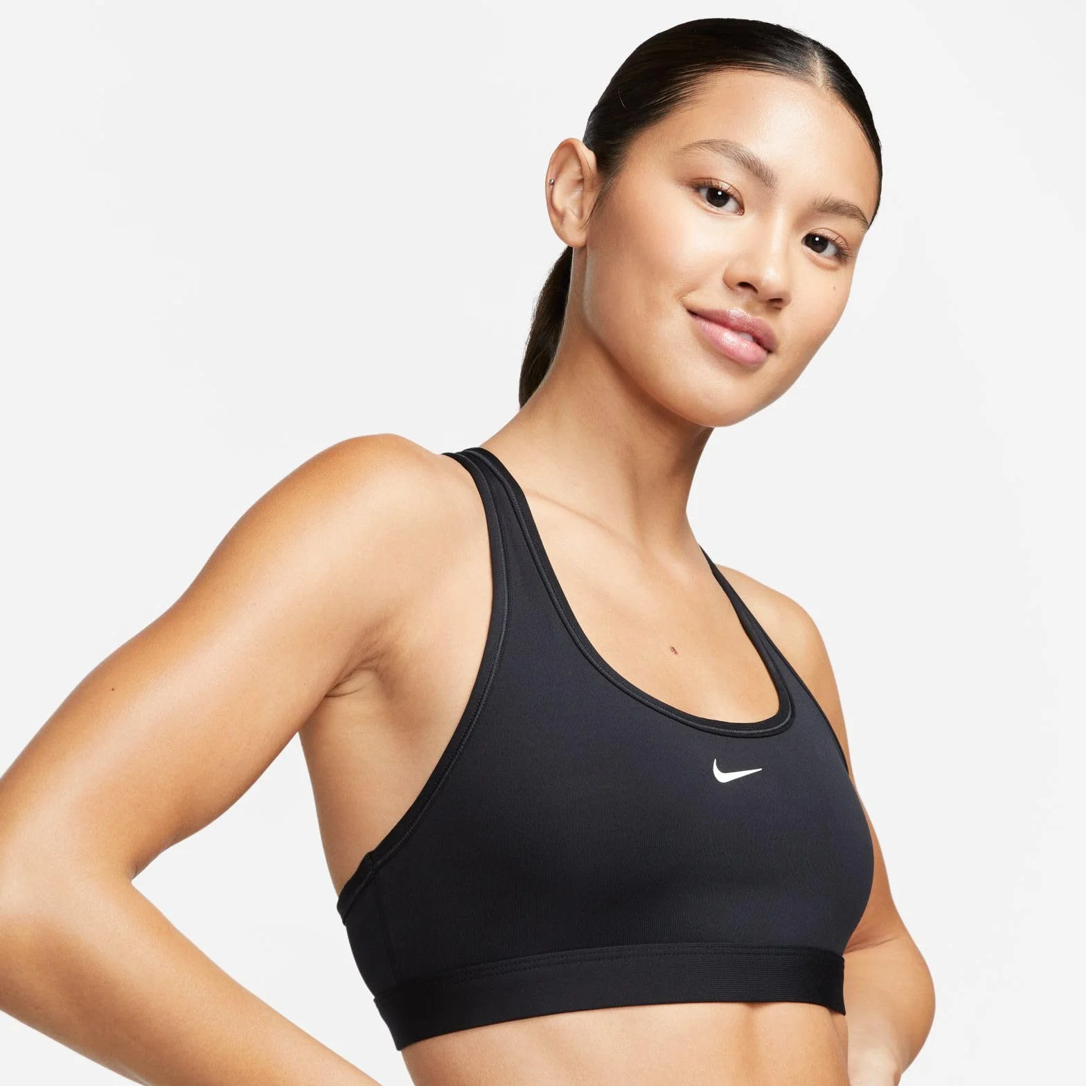 Nike W Nk Swsh LGT SPT Bra Reggiseno Sportivo Donna