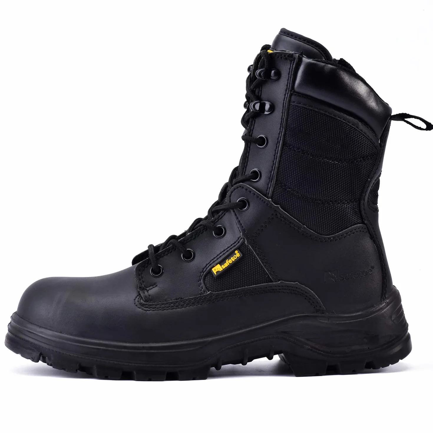 S3 Scarpe Antinfortunistiche Uomo & Donna Militare, H-9438 Comode Scarpe da Lavoro Estive & Inverno, Impermeabile & Traspirante Pelle, SRC Leggere Suole, S1P Puntale in Acciaio e Piastra in Acciaio