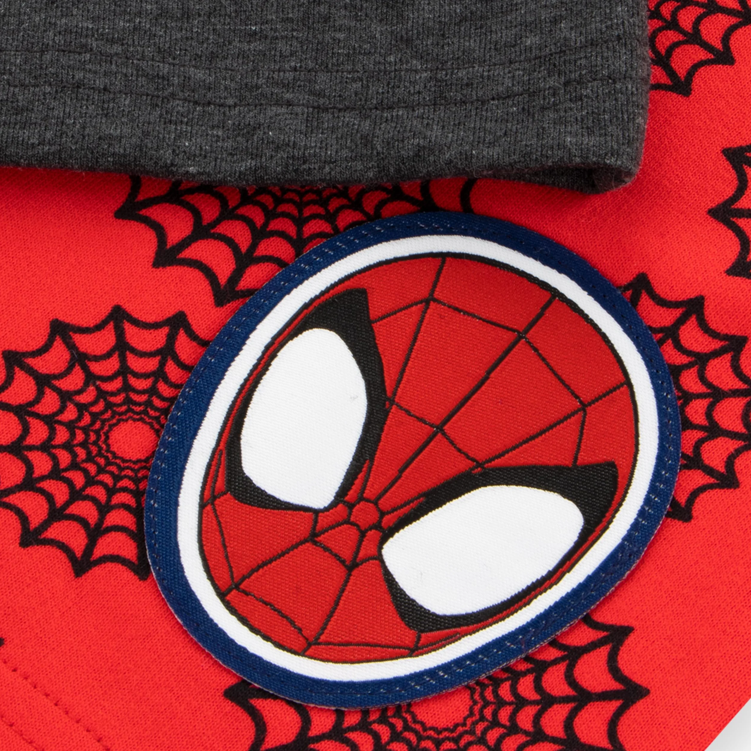 Marvel Abbigliamento Bambini e Ragazzi | Spidey And His Amazing Friends Set di Pantaloncini e Maglietta | Maglietta Spiderman Bambino