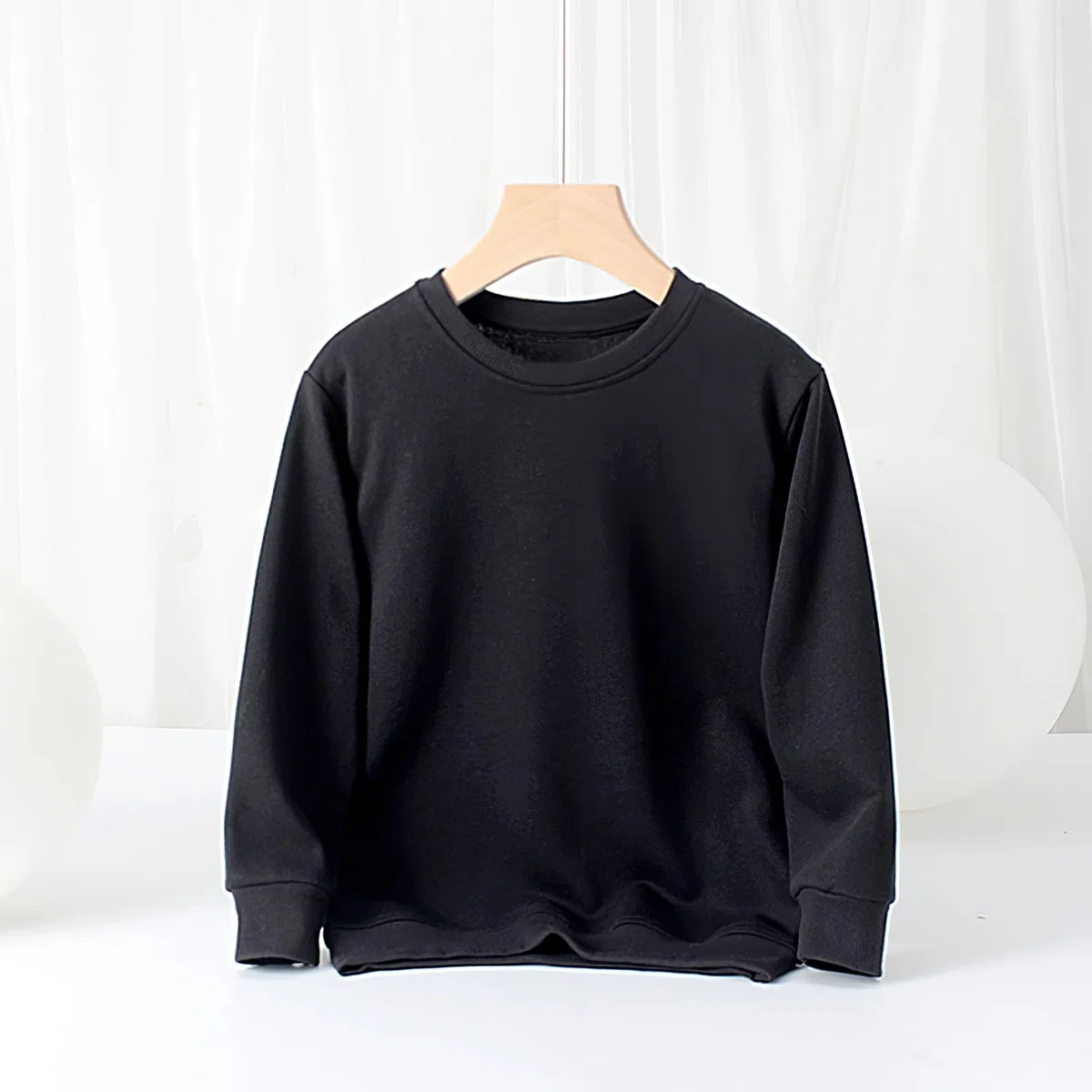 amropi Felpe Senza Cappuccio per Ragazzi 3 Pack Felpa a Righe Manica Lunga Cotone Sweatshirt per 5-12 Anni