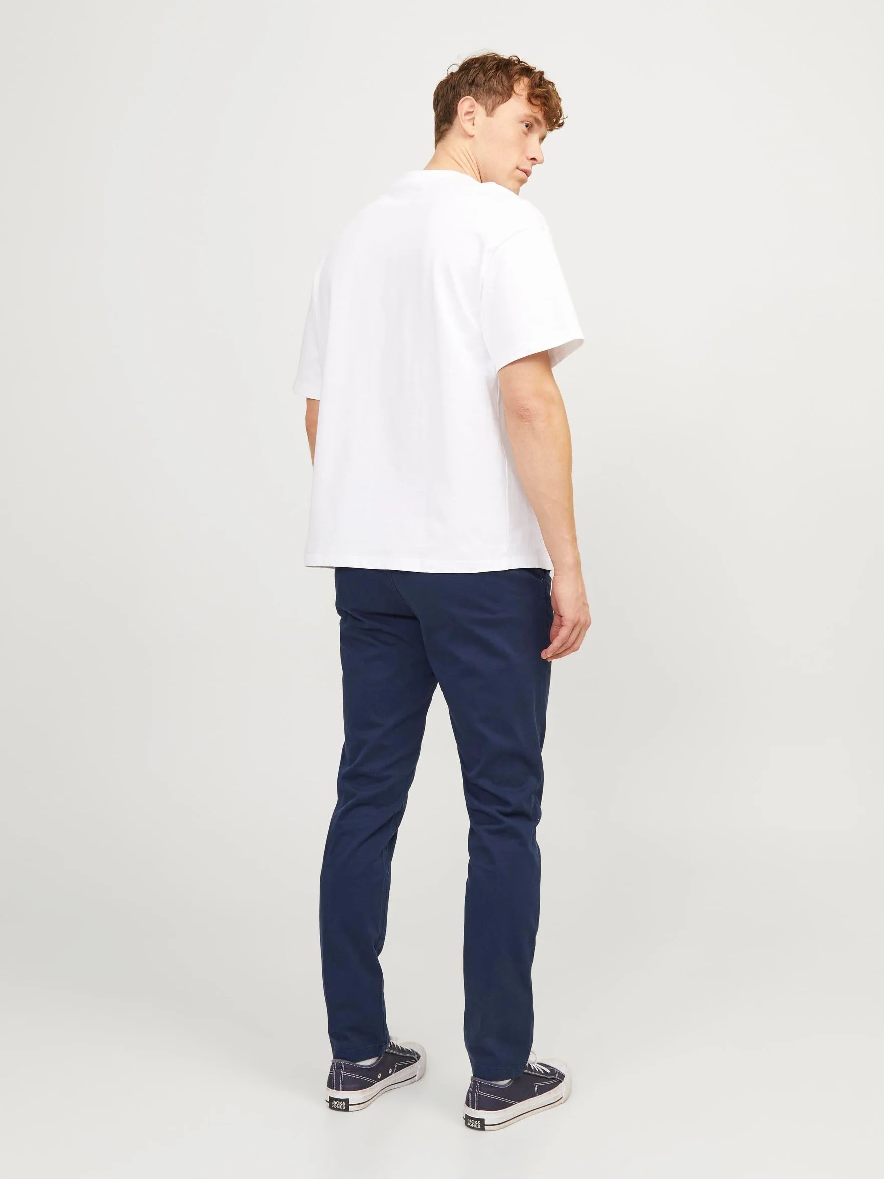 JACK & JONES - Jjimarco Jjbowie Sa Forest Night Noos, Pantaloni Uomo