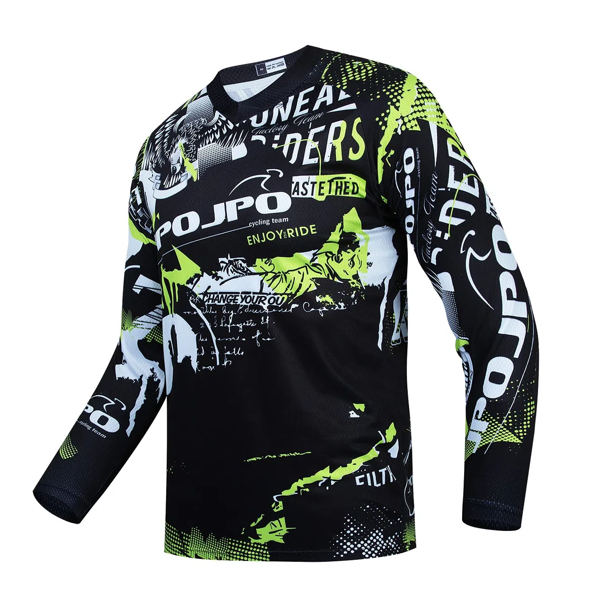 Gioventù Dirt Bike Jersey Bambini Motocross Camicie per Ragazzi Off Roading Manica Lunga Ciclismo Maglie Bambino Mountain Bicicletta Camicia