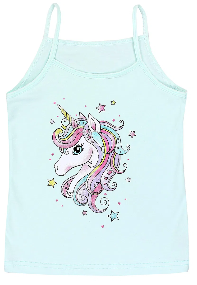 TupTam Canottiera Bambina – Set 5 Canottiere Bambina in Cotone Morbido e Traspirante