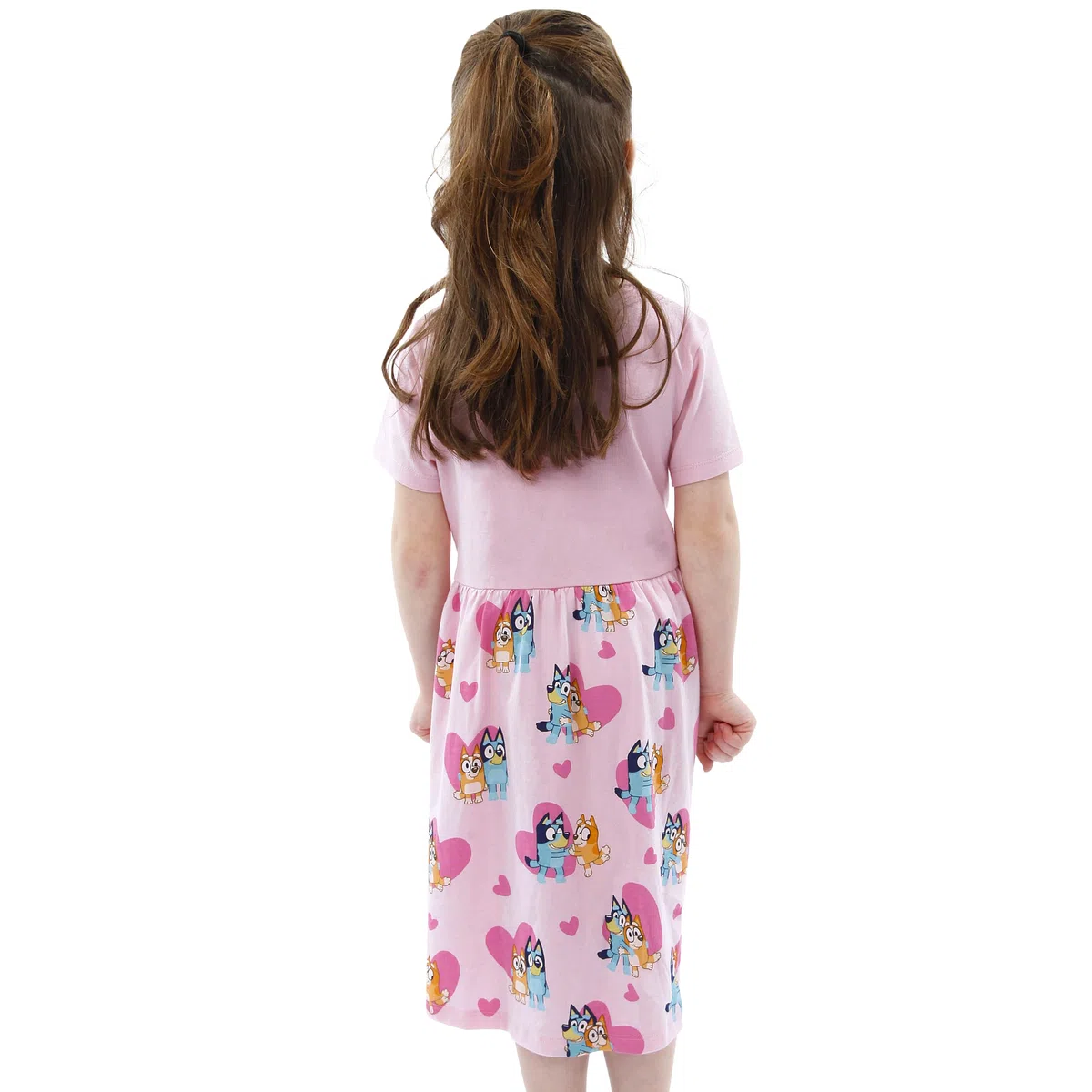 BlueY Vestito Bingo Vestito Estivo Ragazza | Glitter Abiti da Bambina | Cotone Abbigliamento Ragazza