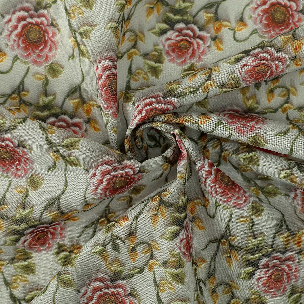 HOULIFE Fazzoletti floreali da donna in cotone fazzoletti da donna vintage fazzoletti con motivo floreale per donna retrò fazzoletto da donna