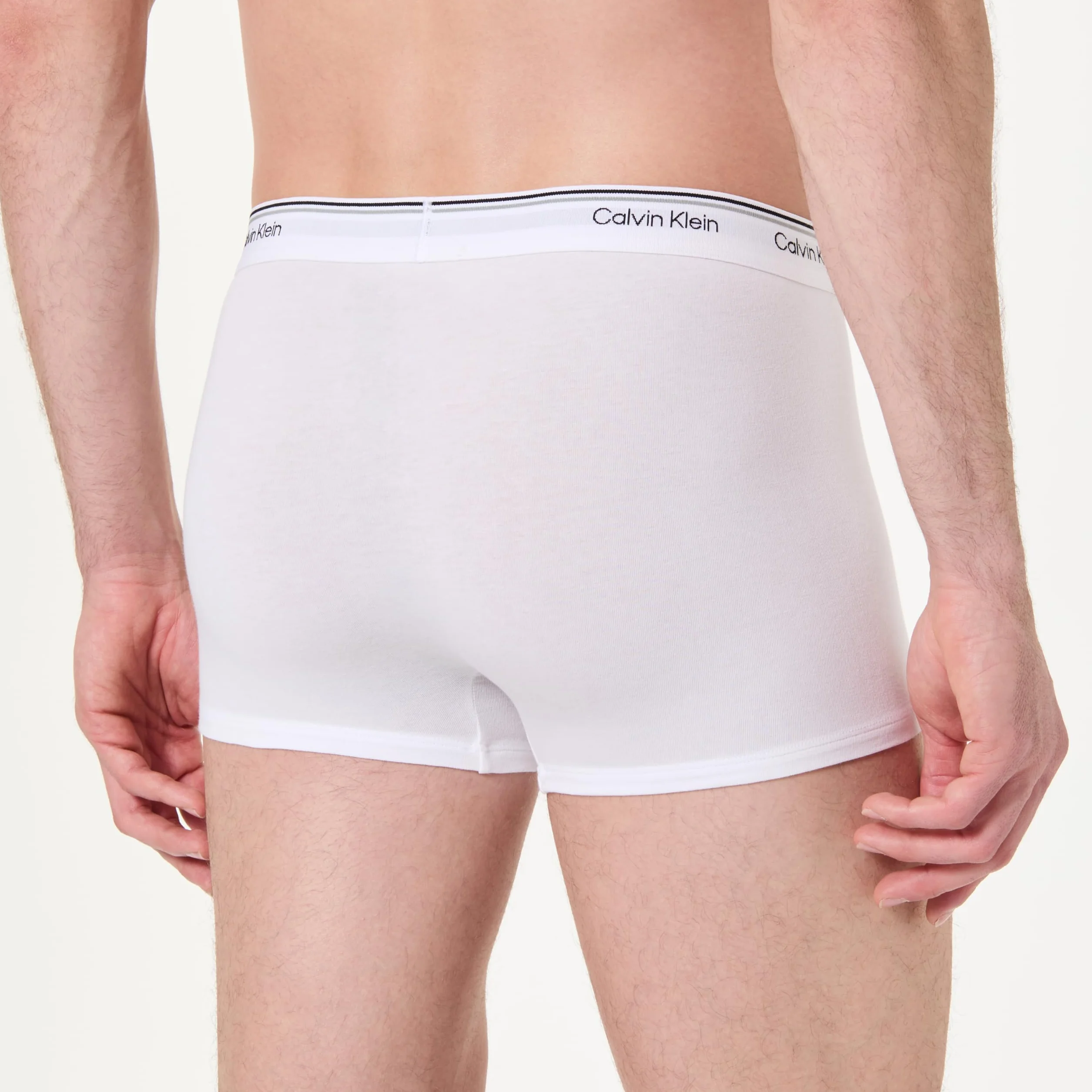 Calvin Klein Uomo Pantaloncini Boxer Confezione da 3 con Fascia con Logo