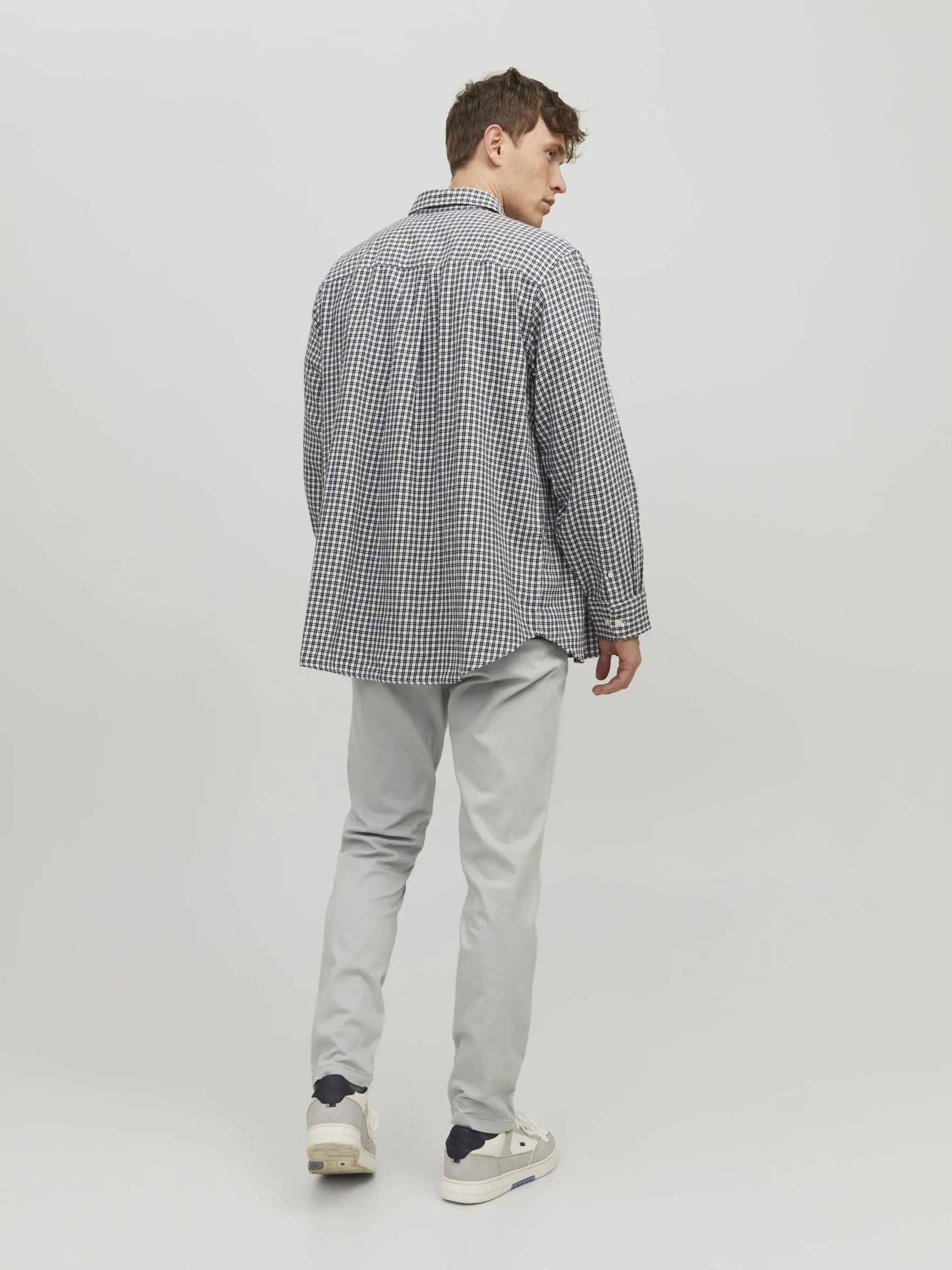 JACK & JONES - Jjimarco Jjbowie Sa Forest Night Noos, Pantaloni Uomo