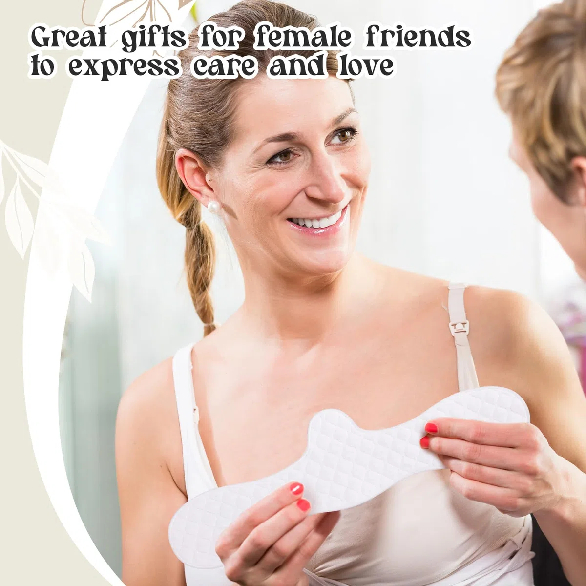 Boyiee 9 Pezzi Cuscinetti Antisudore per Reggiseno in Cotone Fodera per Reggiseno Pad Assorbi Sudore Sottoseno per Donna