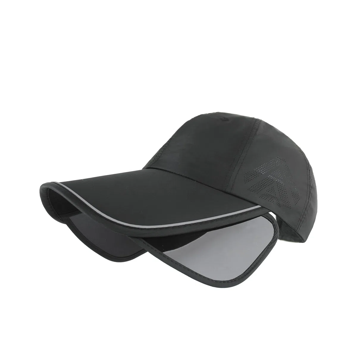 TINAYAUE Berretto da sole con visiera estensibile a 19 cm, unisex, protezione UV50 + concetto di perforazione traspirante, circonferenza testa 56-60 cm, per escursionismo, pesca, ciclismo