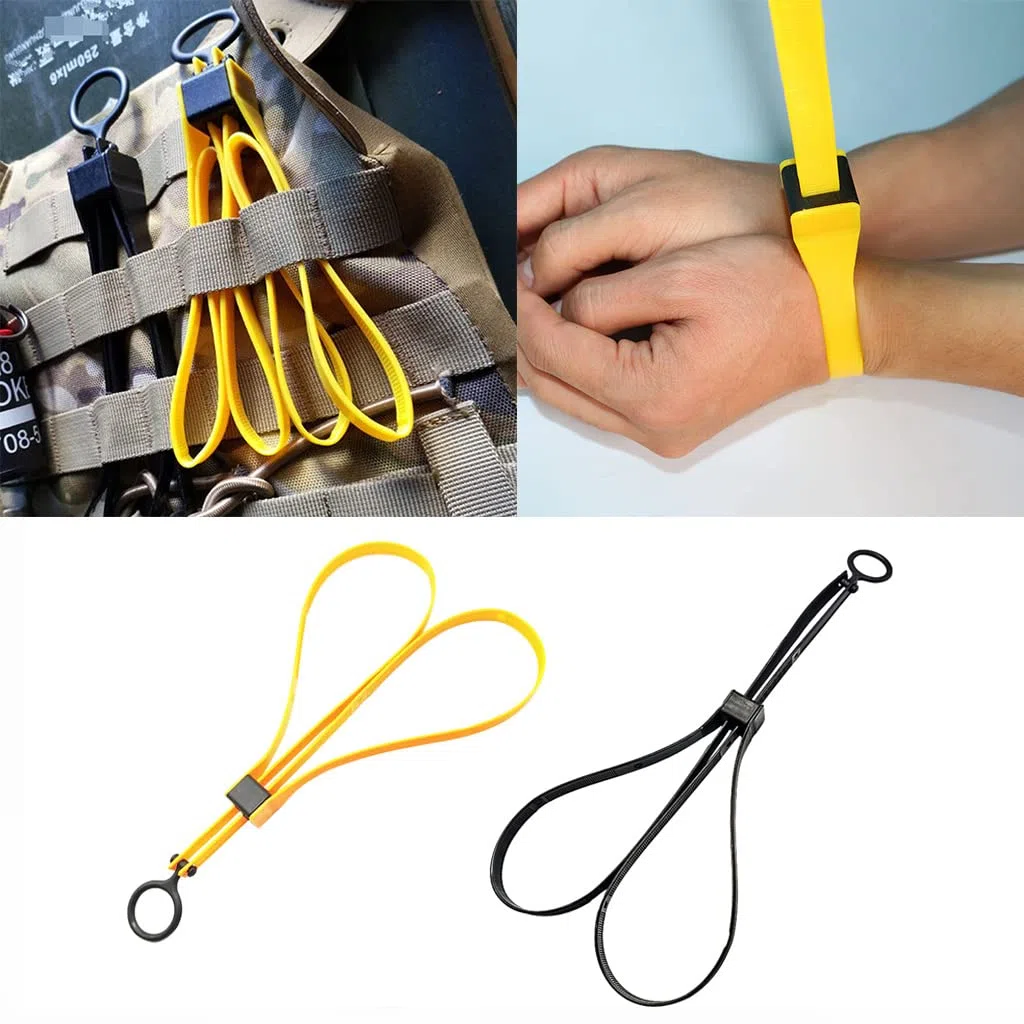 Zip Tie Cuffs Flex Cuffs Disposable Self-locking Zip Cuffs Heavy Duty for Police Nylon Handcuffs Cable Wire Tie 2 Co,Nylon Belt