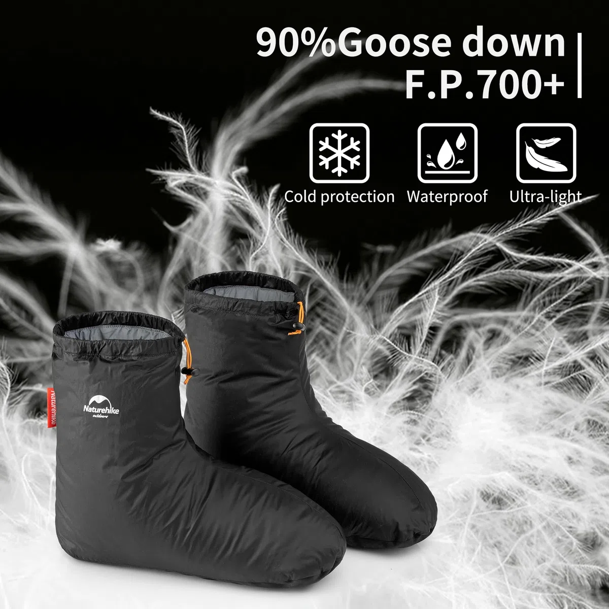Naturehike 700FP Caldi Piumini d'anatra/oca calzini pantofole calzini invernali calzini interni impermeabili adatti per camera da letto/soggiorno/ufficio/campeggio