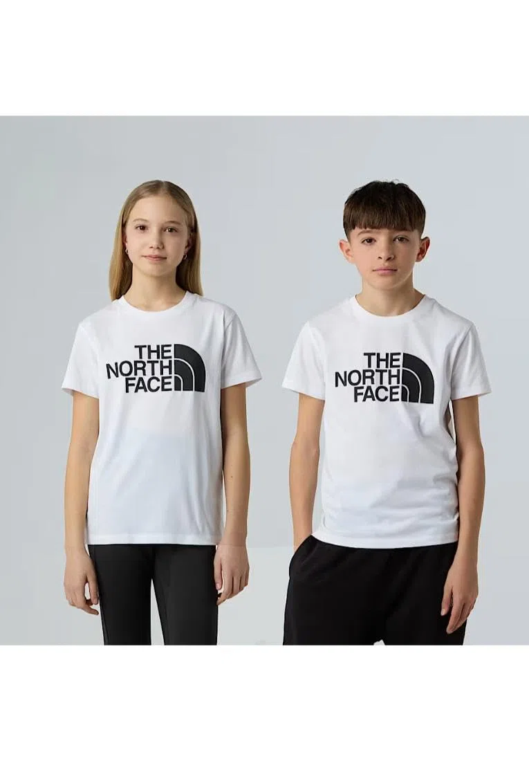The North Face Teen Easy Regular SS Tee T-Shirt Unisex - Bambini e Ragazzi (Pacco da 1)