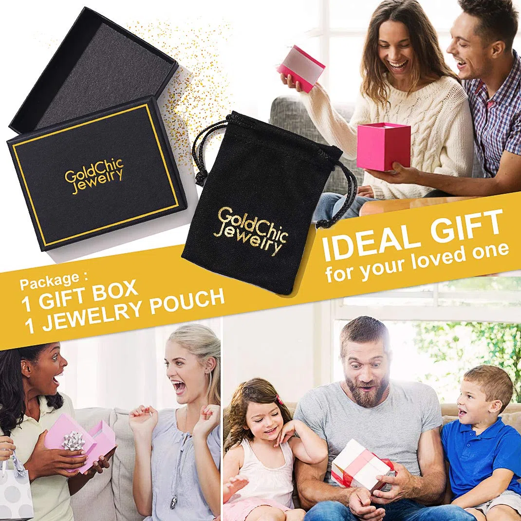 GoldChic Collana Lettera Bubble con Zirconia Cubica, Ciondolo Numero Iniziale In Oro Bling, Gioielli Hip Hop Per Uomo Donna, A-Z o Numero 0-9