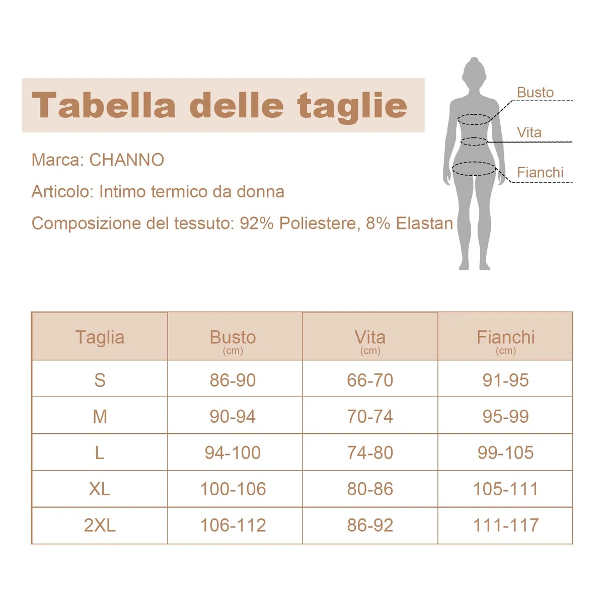 Channo Intimo Termico Donna Completo: Maglia a Maniche Lunghe e Pantaloni Comodi Morbidi Traspiranti con Fodera in Pile Ideali per l'inverno