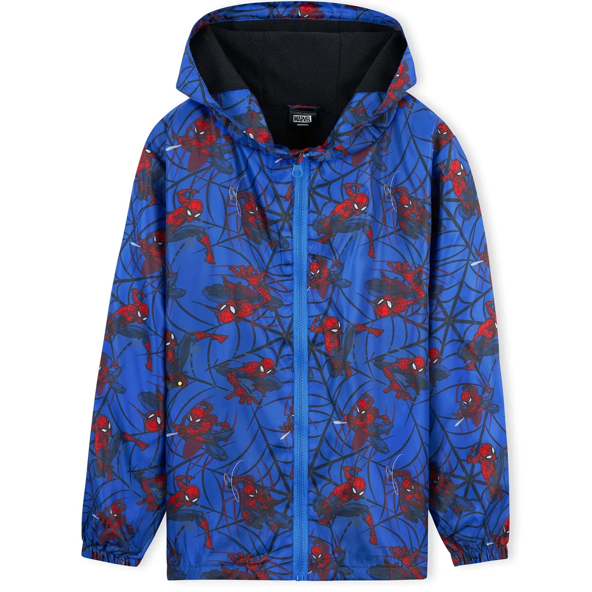 Marvel Giacca Impermeabile Bambino - 100% Poliestere Giacca Antipioggia Bambino - Comoda Giacca Impermeabile Bambina e Bambini