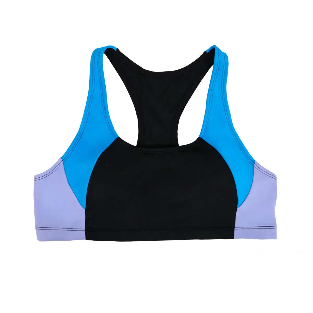 MYLILY Top Bikini Ragazze & Adolescenti | Top Sportivo con Coppe Estraibili | Schiena Racerback con Spalline Larghe | Piscina & Mare | Top Bikini Donna | Oeko-Tex, Vegano