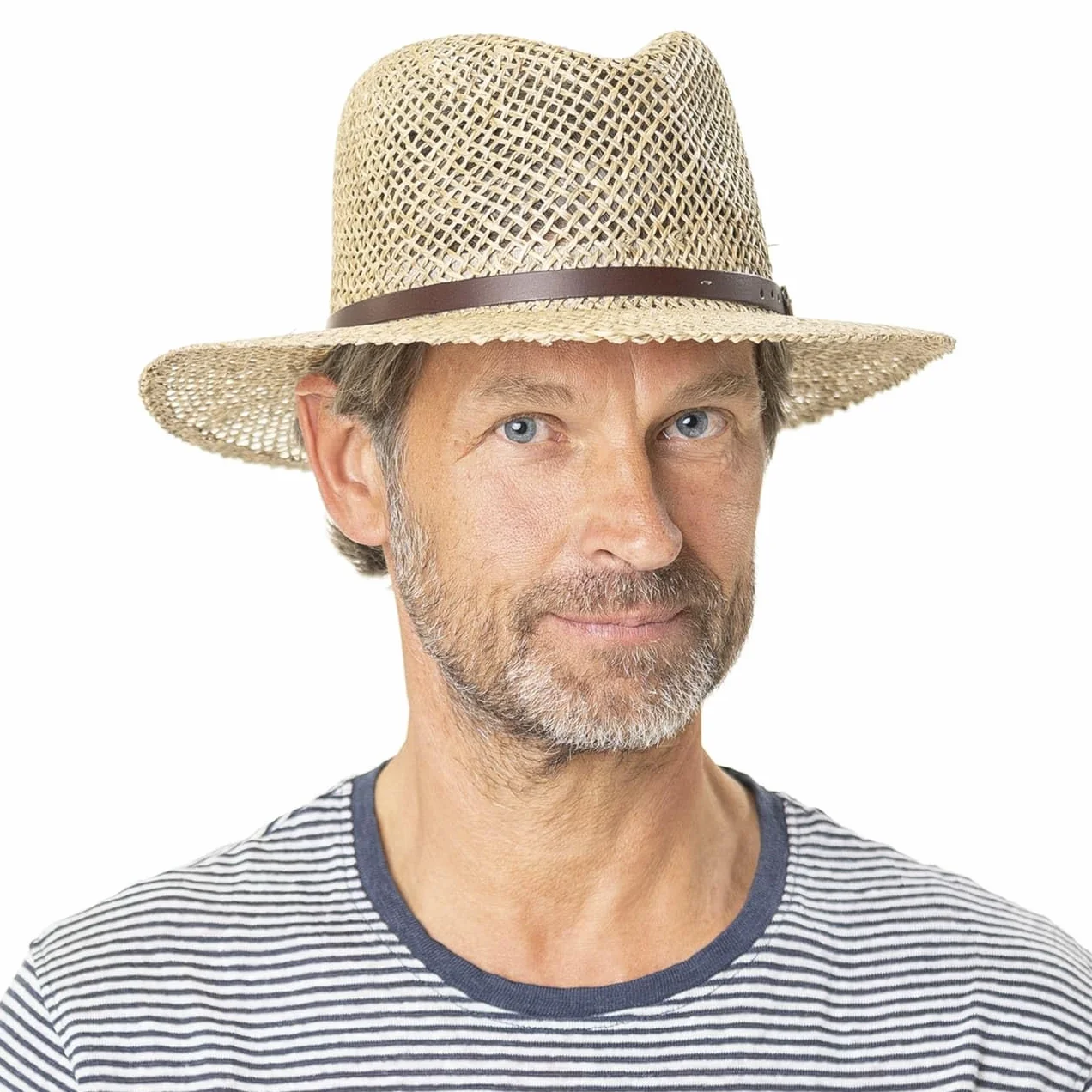 LIPODO Farmer Cappello di Paglia Prodotto in Italia Uomo Primavera Estate