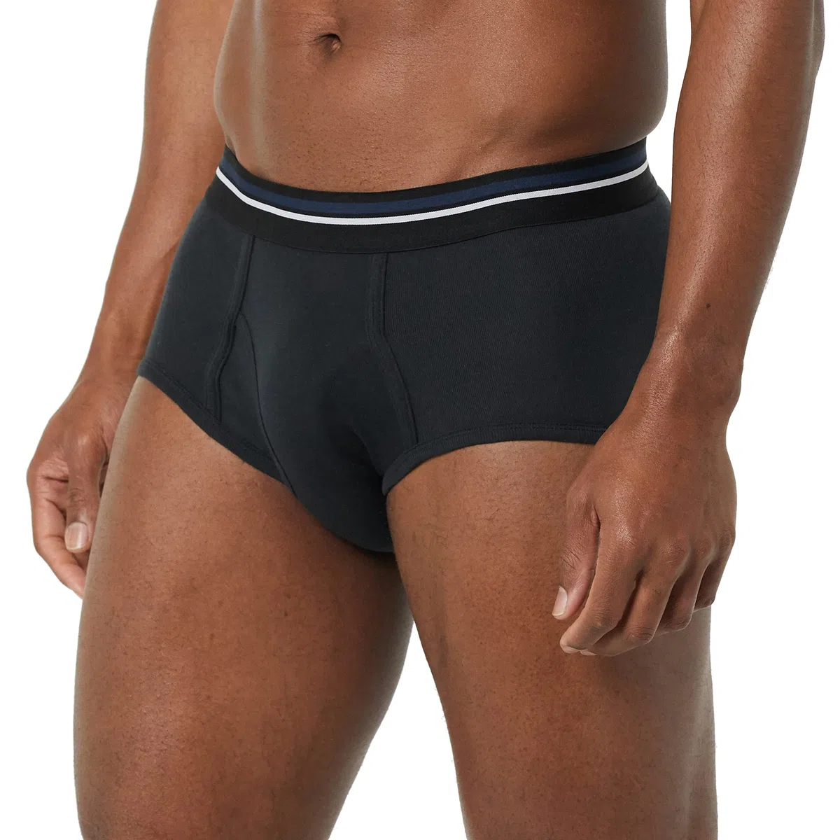 Amazon Essentials Slip Intimo in Cotone Traspirante Senza Etichetta Uomo, Confezioni Multiple
