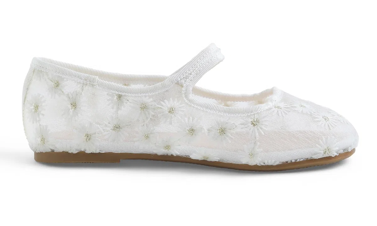 Feversole Girls Cute Dress,Ragazze Mary Jane Strap Scarpe Basse Ballerine da Principessa Scarpe da Scuola Piatte