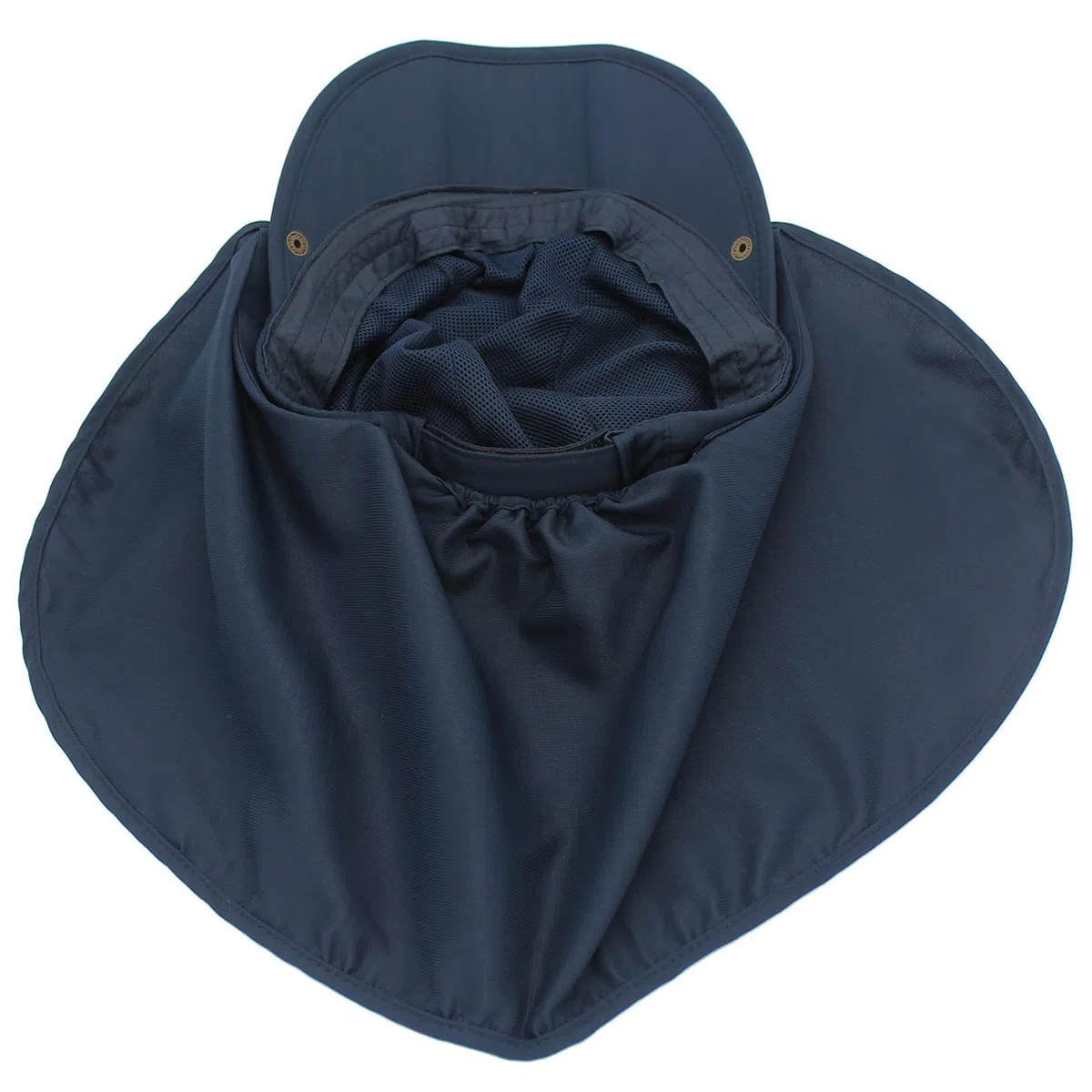 Cappello con protezione per il collo staccabile multiuso estivo cappello da sole protezione solare traspirante asciugatura rapida protezione UV
