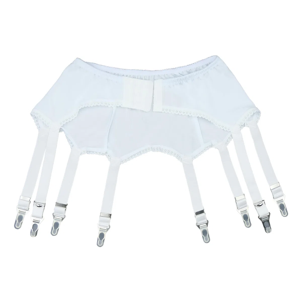 Reggicalze retrò con 8 cinghie e clip in metallo, reggicalze di lusso