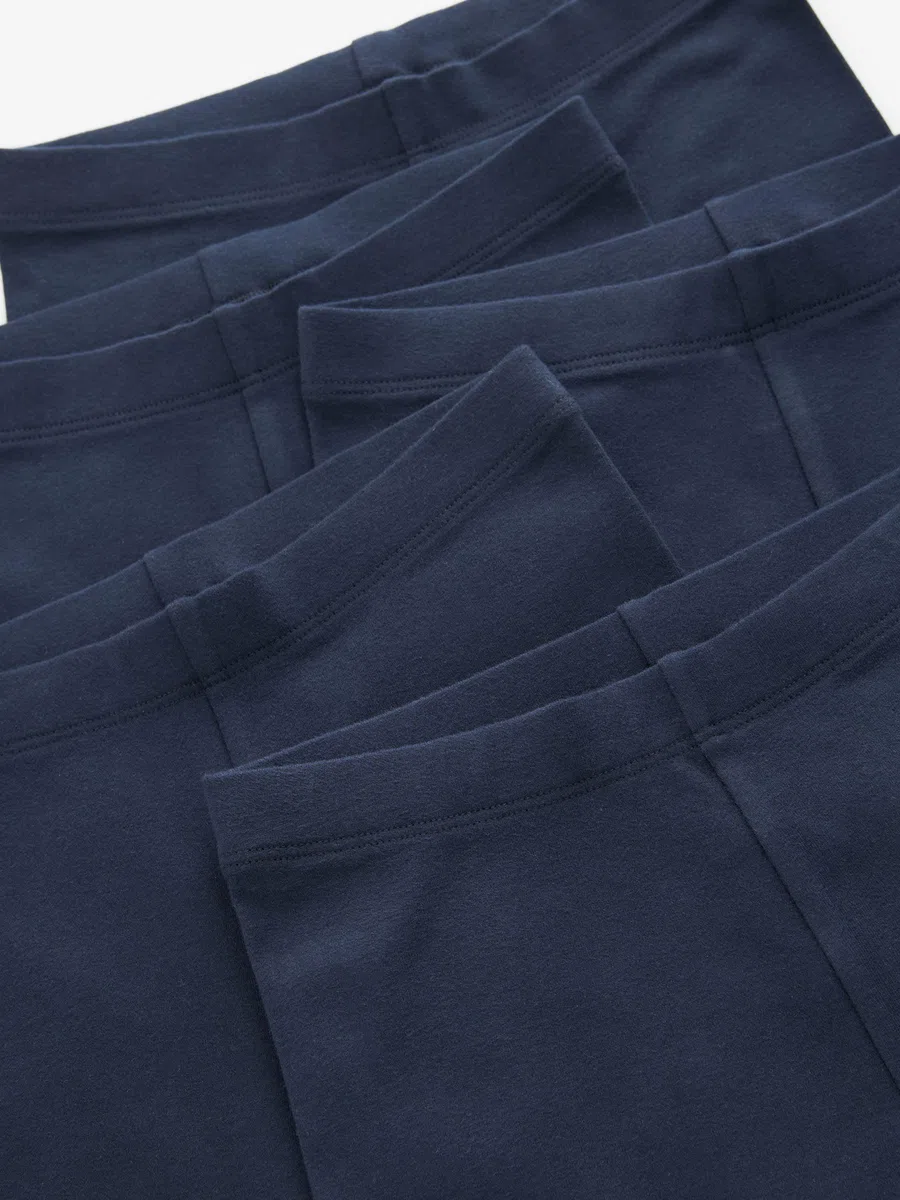 NEXT Ragazza Confezione da 5 Shorts Ciclista Elasticizzati in Misto Cotone più Lunghi