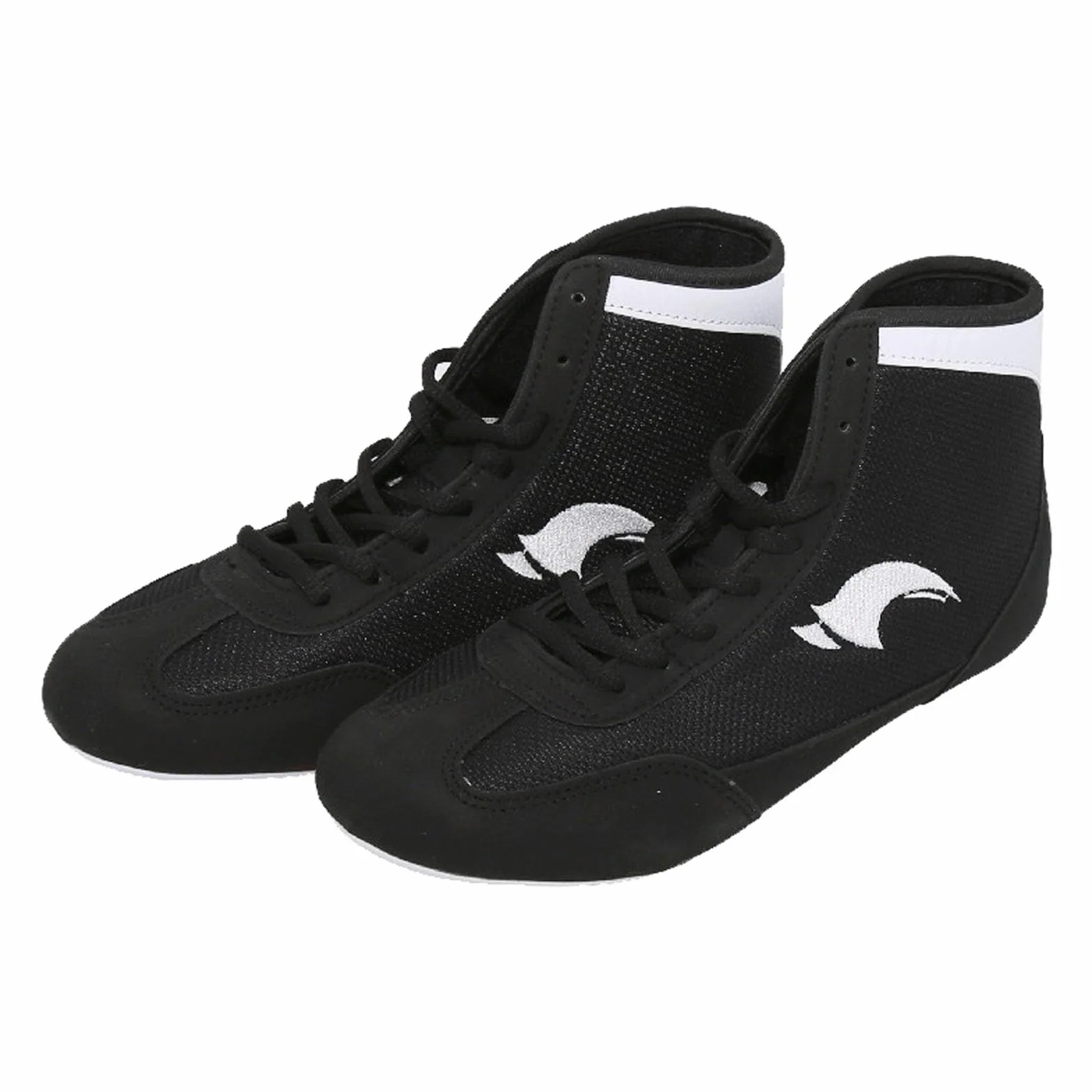 Scarpe da Pugilato,Scarpe da Boxe giovanili,Scarpe da Wrestling, Scarpette da Allenamento,Traspiranti,Antiscivolo,Comfort,Laced,Hot,per Taekwondo,Arti Marziali,Sanda,Boxe