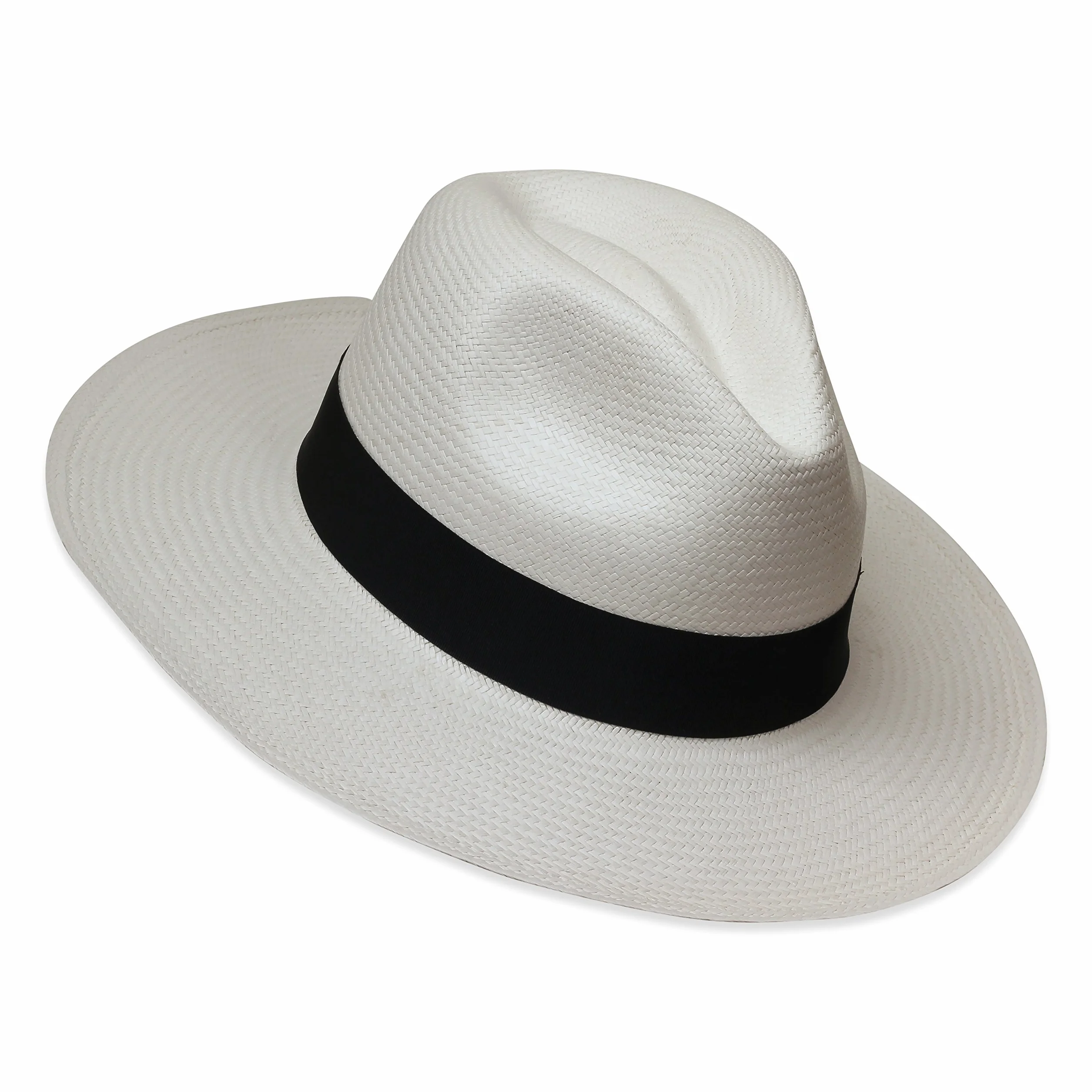 Tumia LAC - Cappello Panama Fedora- Versione Non Arrotolabile - Vari Colori
