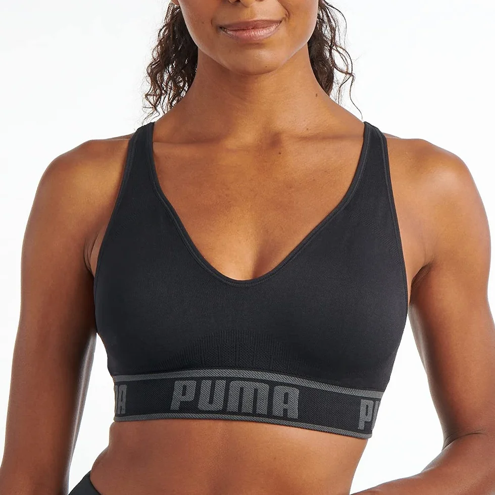 Puma Seamless Sports Bra Reggiseno Sportivo Donna