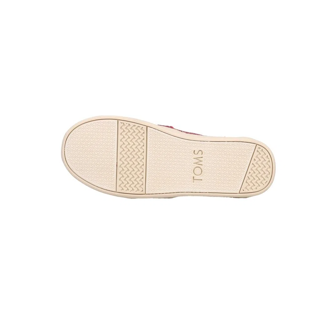 TOMS Glitter Alpargata, Mocassino Basso Bambine e Ragazze