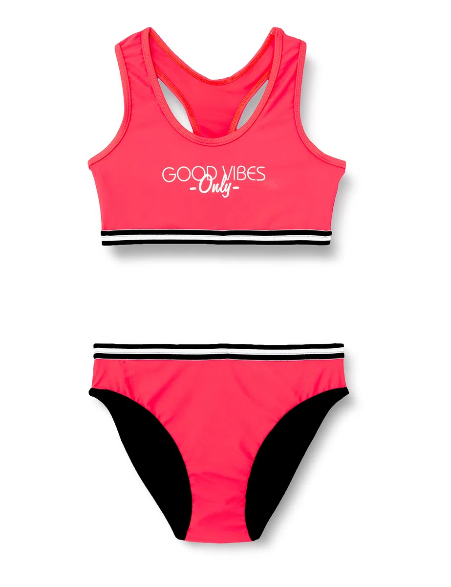 Haute Pression Diamant Co1 Bikini Coordinato Bambine e Ragazze (Pacco da 1)