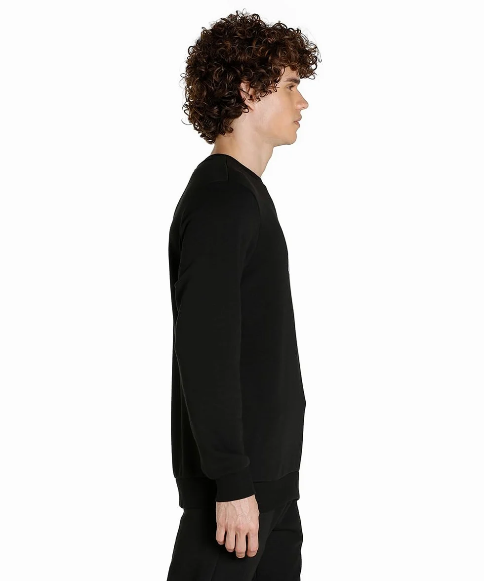 Puma Ess Big Logo Crew FL Maglia di Tuta Uomo