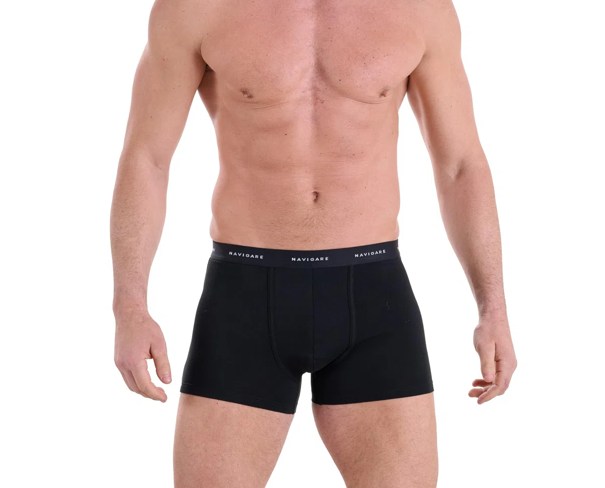 Navigare Boxer Uomo – Pack da 6 – Jersey Cotone Elasticizzato – Nuova Collezione 2025 – Bianco/Nero/Assortiti Boxer Uomo (Pacco da 6)