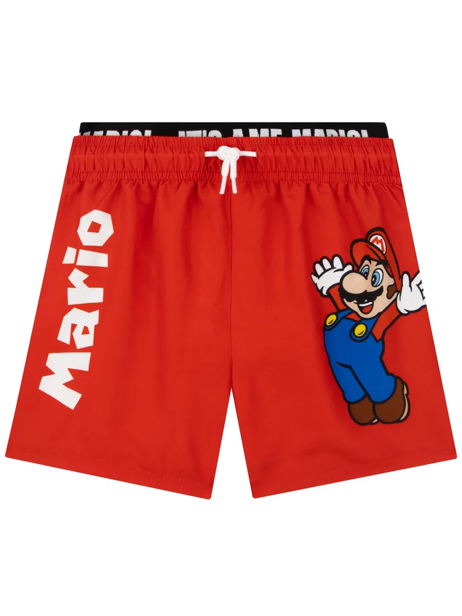 Aggiorna Super Mario Costume Piscina Bambino, Costumi Nuoto Ragazzo Mario, Boxer Mare Bambino, Costume Bambini da Spiaggia
